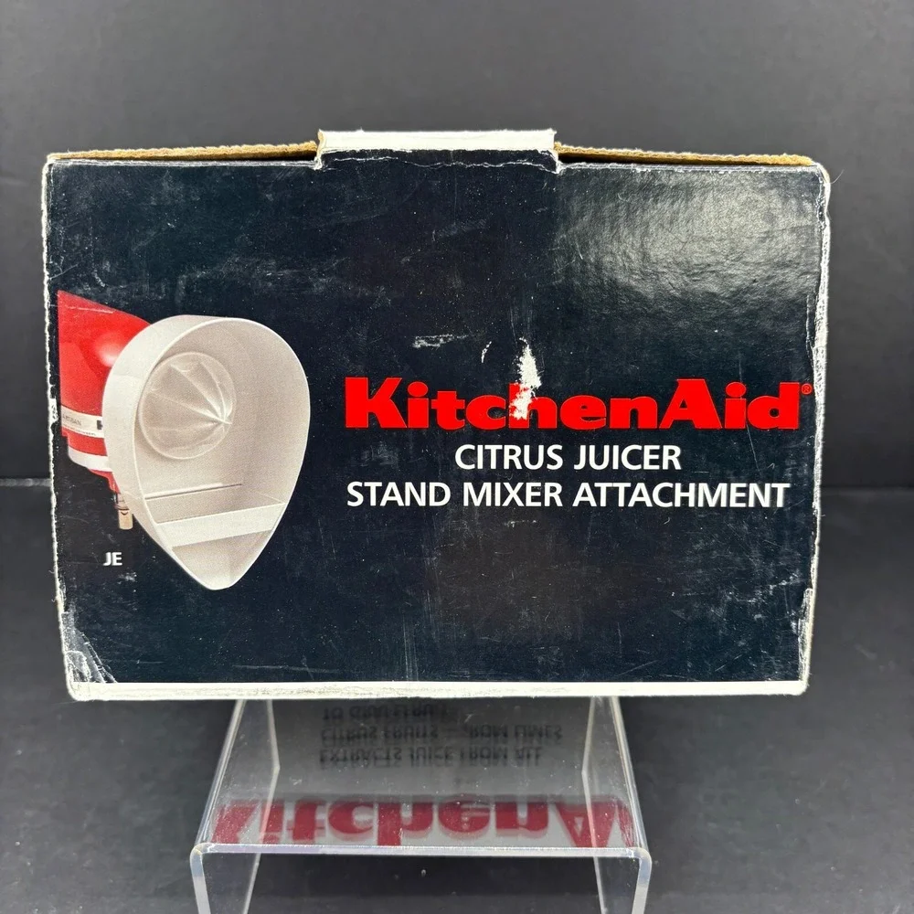 KitchenAid JE Citrus Juicer Stand Mixer Attachment White with Strainer 2003